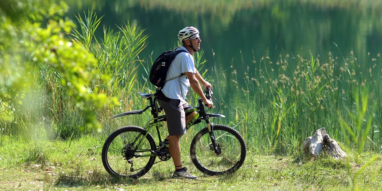 Bacina lakes camping cycling